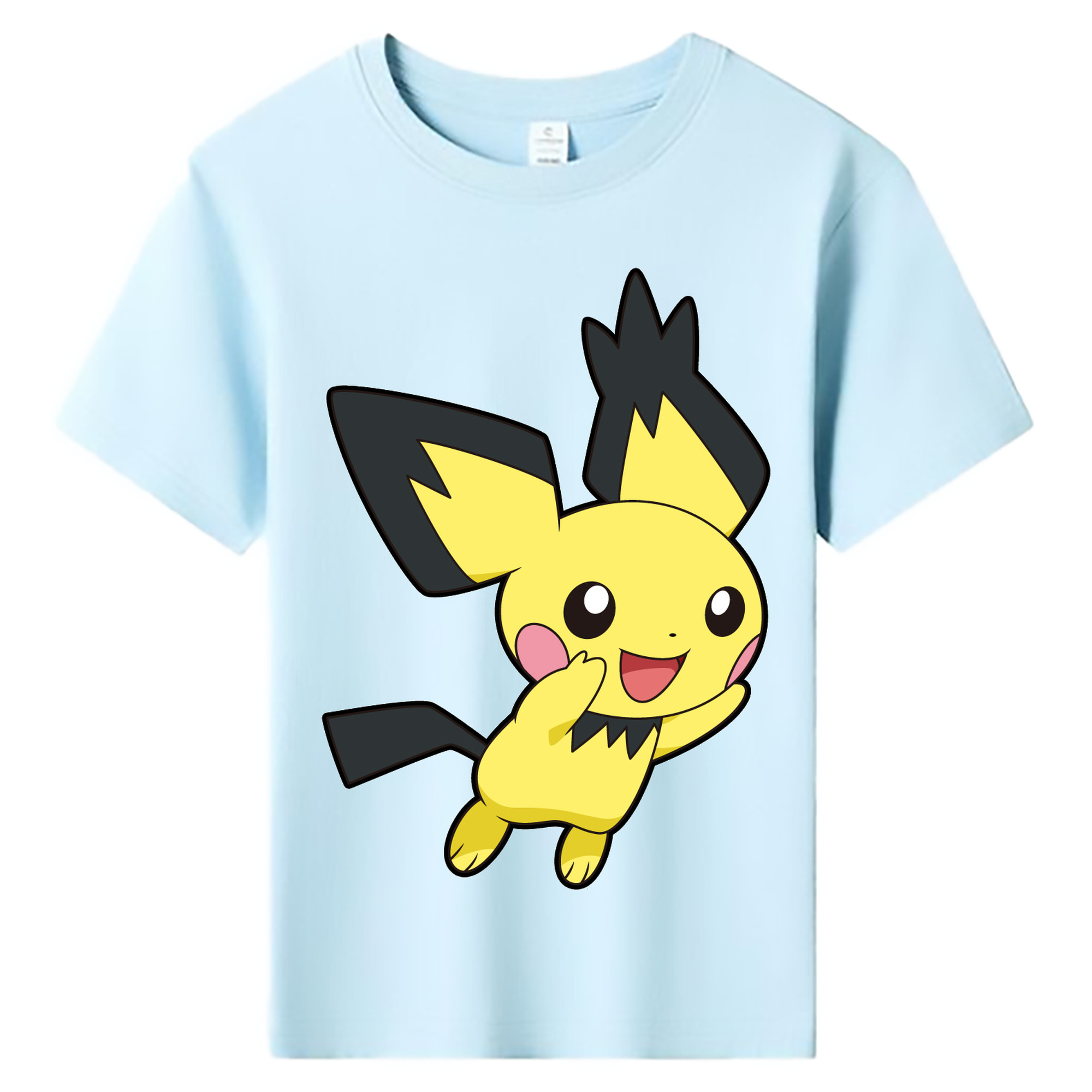 （画像用） ポケットモンスター Pokémon 綿100％キッズTシャツ（フロントプリント）